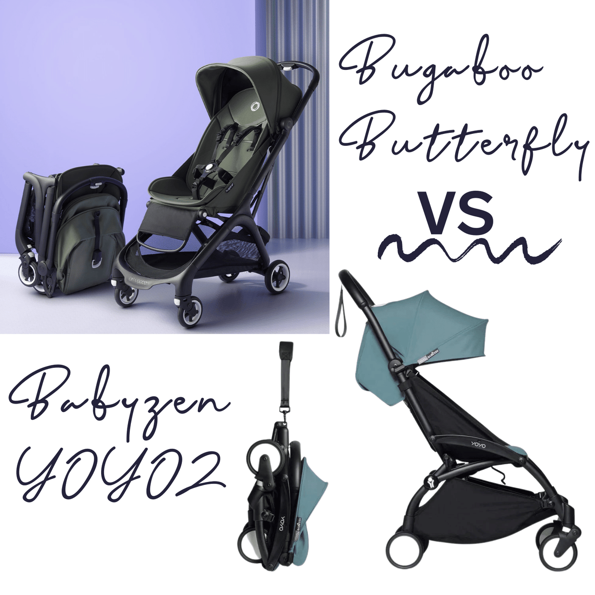 BUGABOO BUTTERFLY VS BABYZEN YOYO2 Bygge Bo