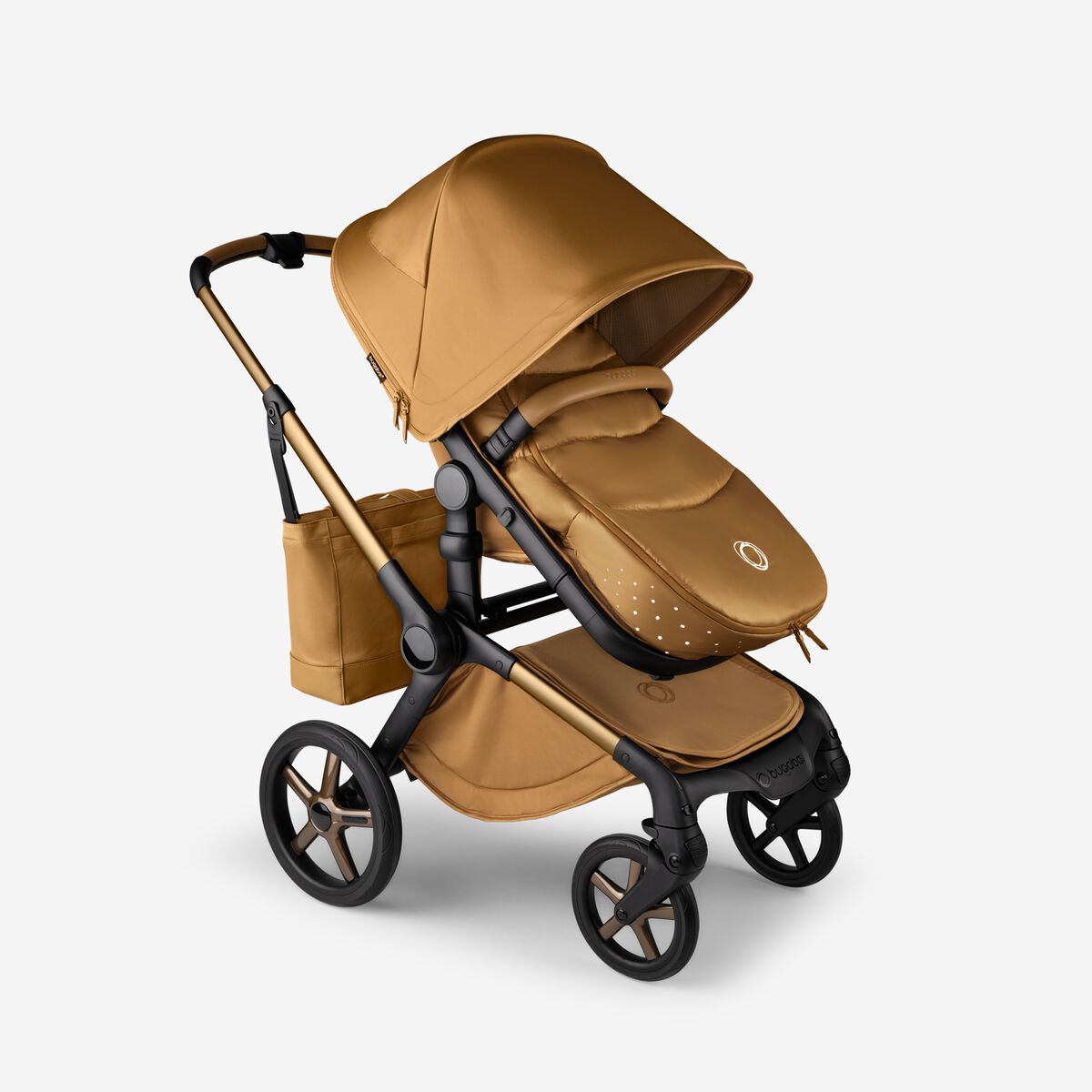 Bugaboo, Universal Footmuff, Noir Limited Edition, Amber Glow at