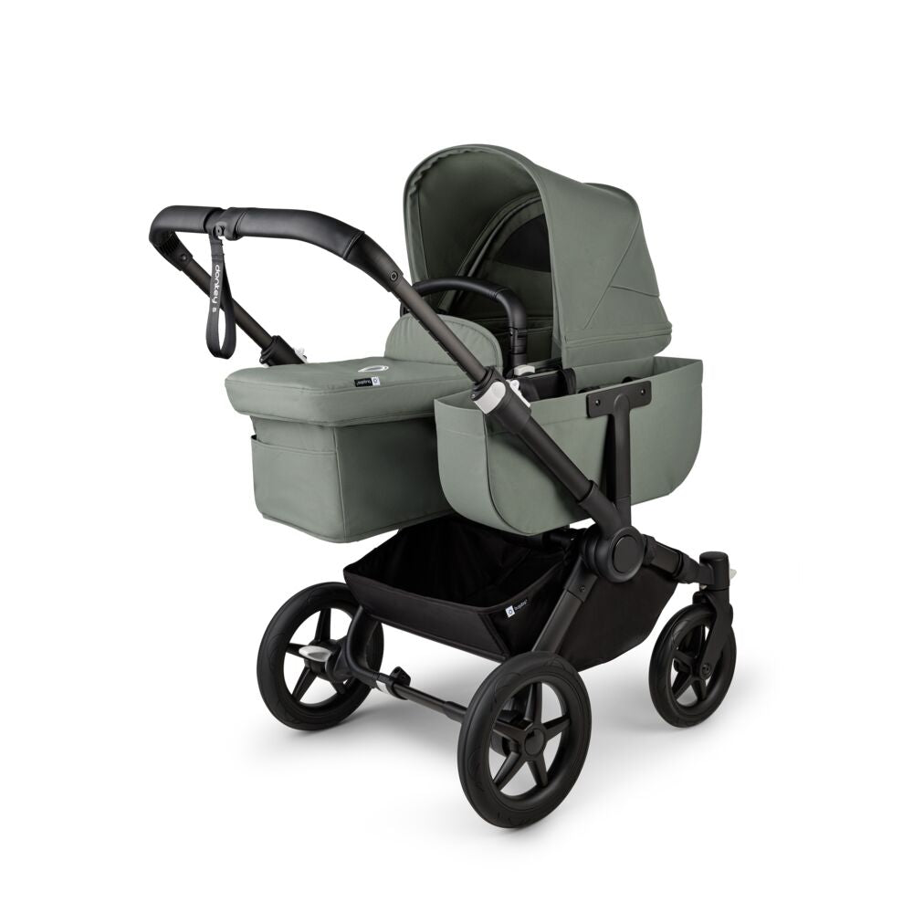Bugaboo, Donkey Travel Bundle w/Otter, Black/Forest Green at - Main Image