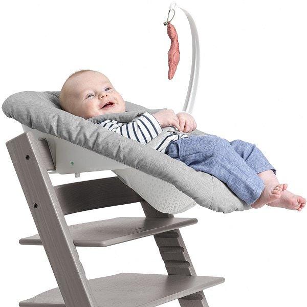 Tripp Trapp® Newborn Set with Toy Hanger at Bygge Bo Baby Kids Store