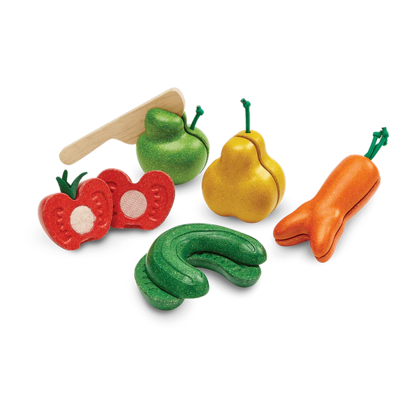 Plan Toys, Wonky Fruit Vegetables at Bygge Bo Baby Kids Store