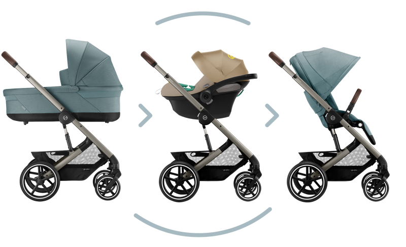 Cybex, Balios S Lux Travel Bundle w/ Aton B2 at Bygge Bo Baby