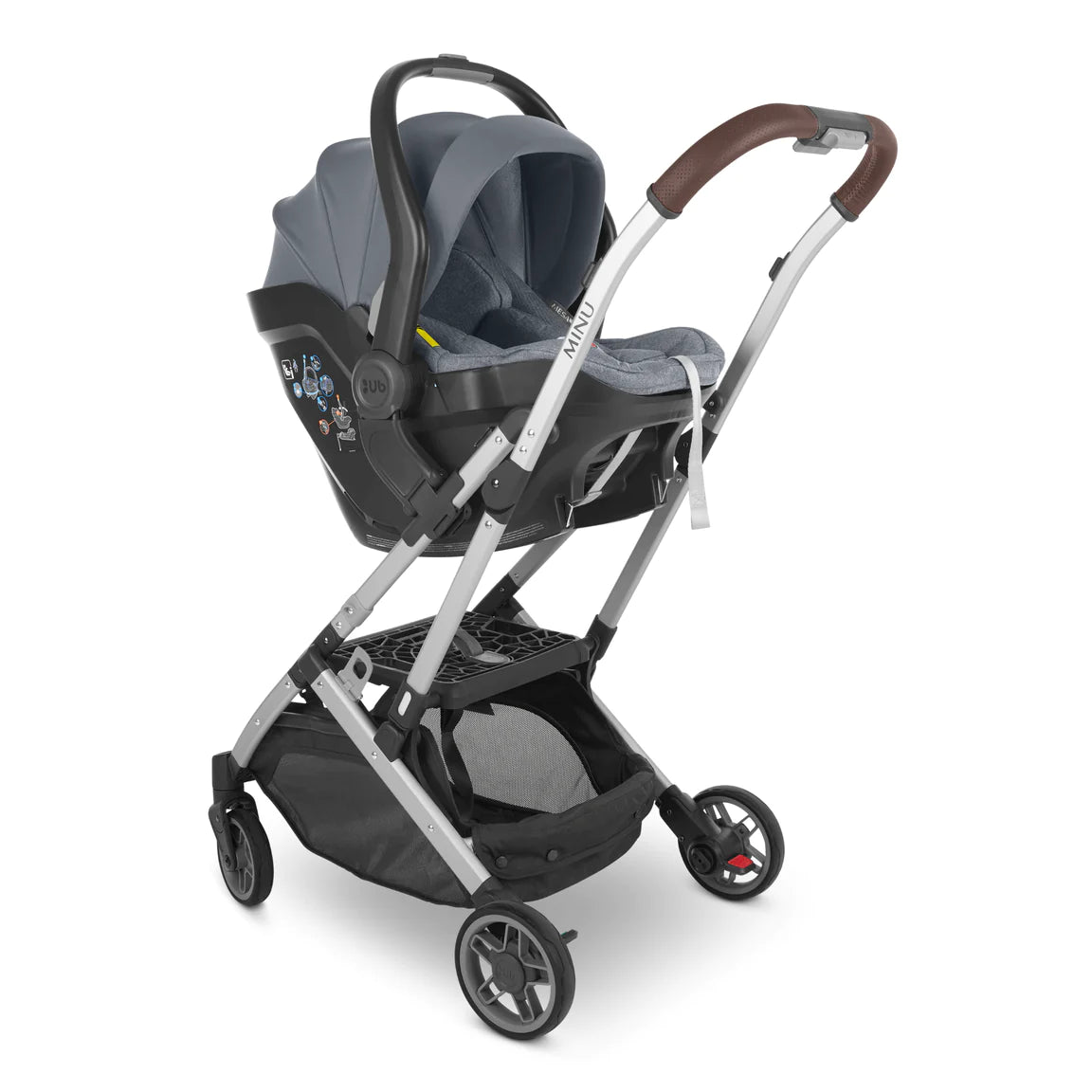 Uppababy, Minu v2 Adapters, Carrycot and Mesa at Bygge Bo Baby & Kids