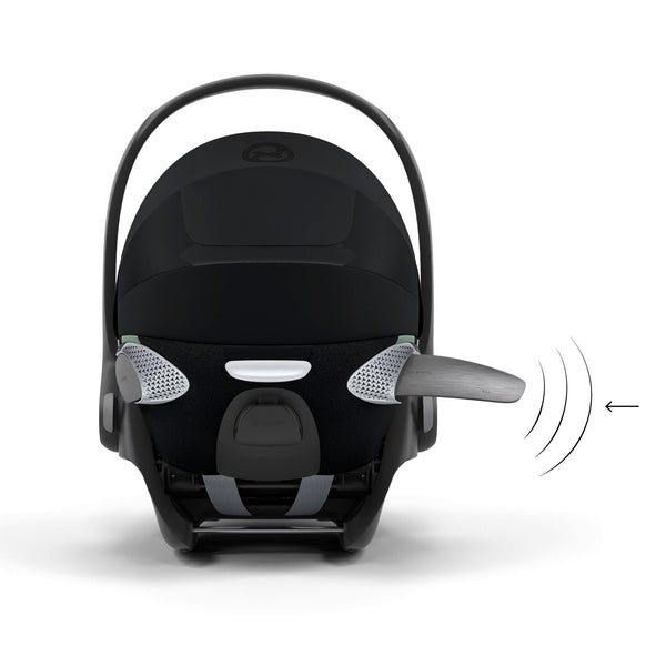 Cybex, Cloud T i-Size Infant Car Seat, Plus Fabric at Bygge Bo Baby &