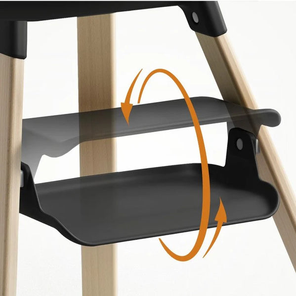 stokke clikk high chair black Ex-Display Stokke, Clikk High Chair, Black Natural at Bygge Bo Baby & Kids Store