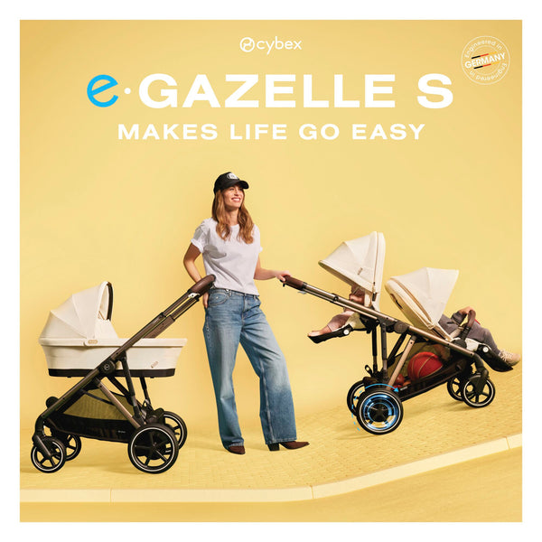 cybex gazelle taupe frame Cybex, e-Gazelle S Pushchair, Almond Beige at Bygge Bo Baby & Kids