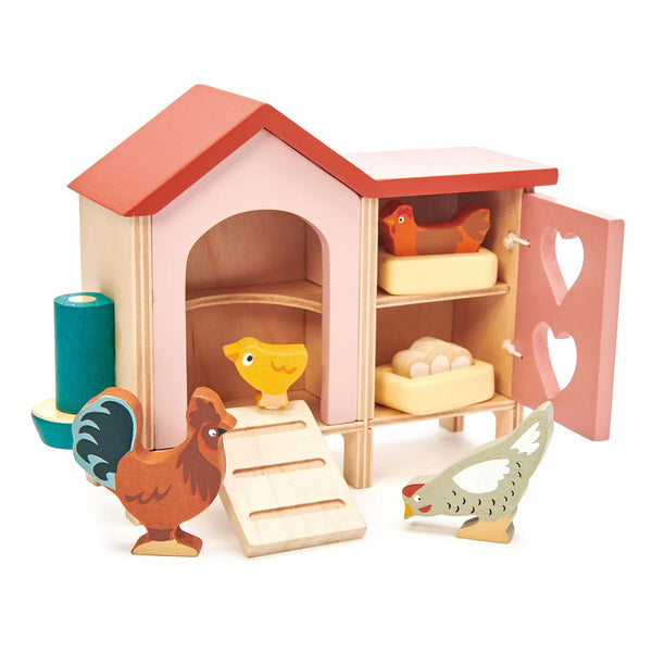 Tenderleaf, Wooden Chicken Coop Playset