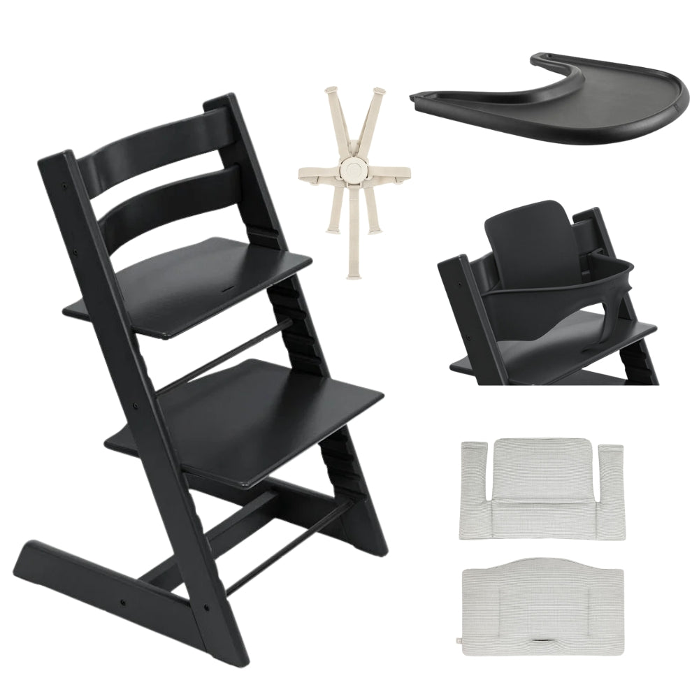 stokke tripp trapp building instructions Stokke Tripp Trapp Weaning One Box Bundle, Black at Bygge Bo