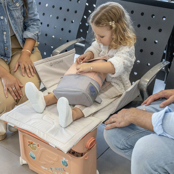 Stokke®, JetKids BedBox, Coral Pink at Bygge Bo Baby & Kids Store |