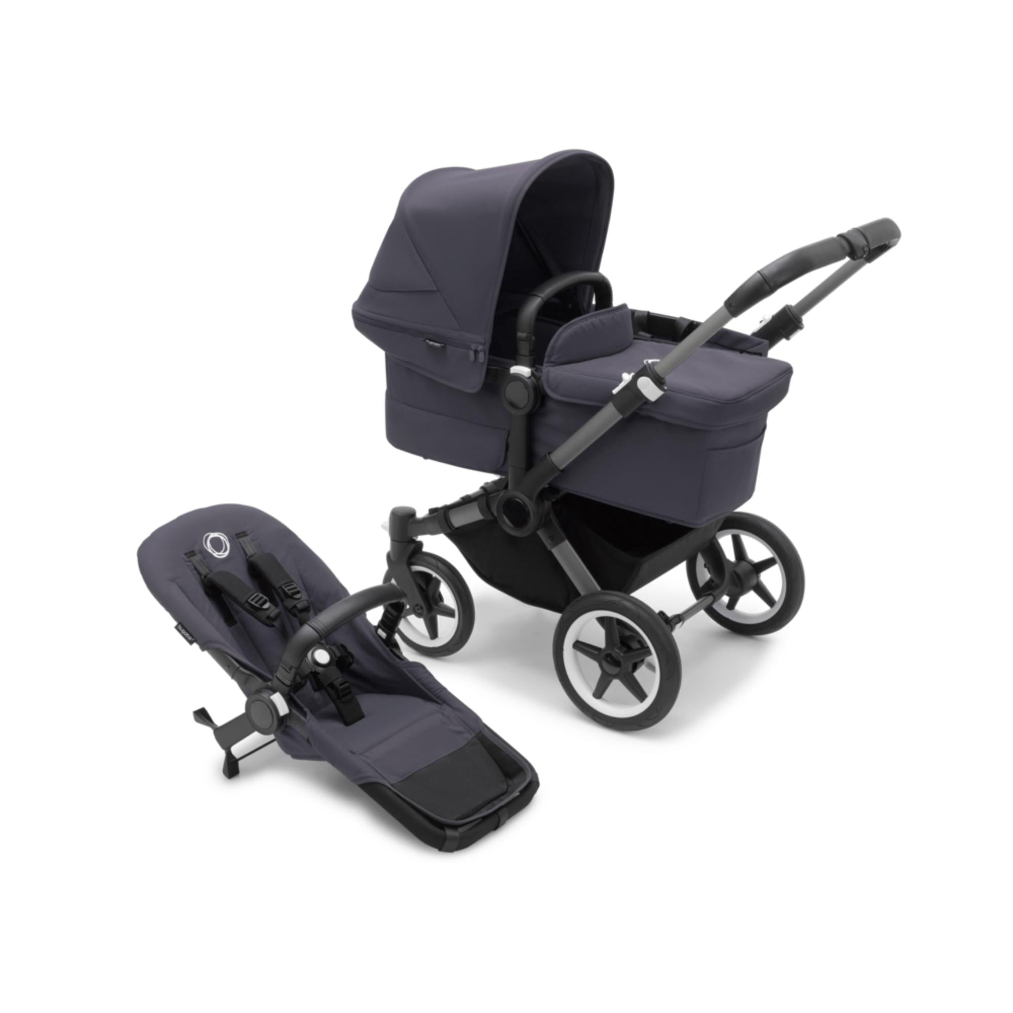 Bugaboo Donkey 5 Duo Complete Travel Bundle w Cloud Z at Bygge Bo