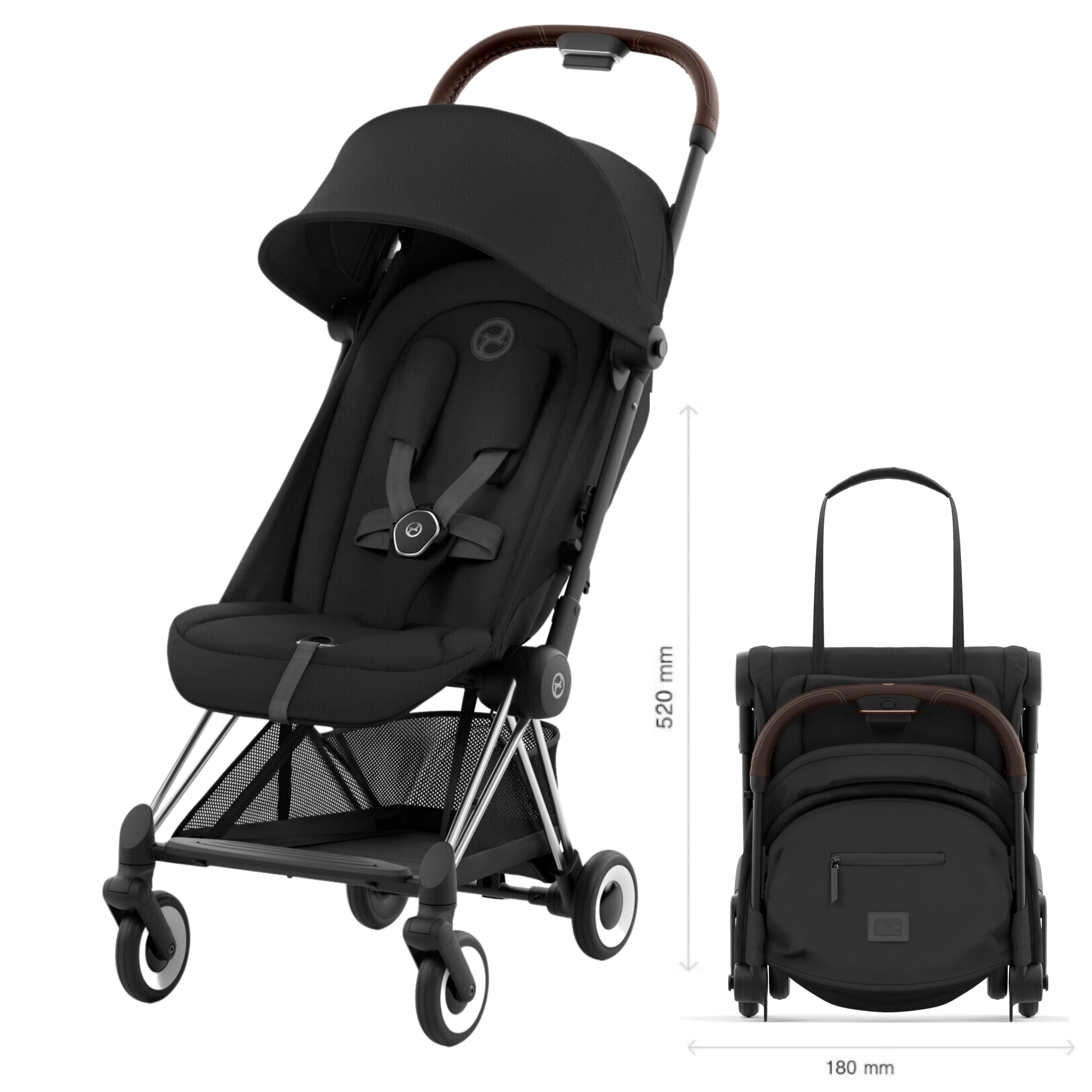 Cybex Coya Ultra Chrome Compact Stroller Bygge Bo