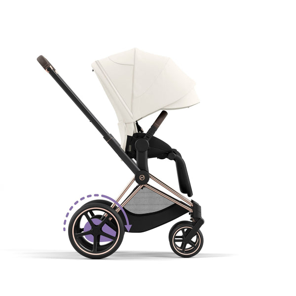 cybex rose gold frame Cybex, e-Priam Pushchair, Rose Gold Frame – Bygge Bo