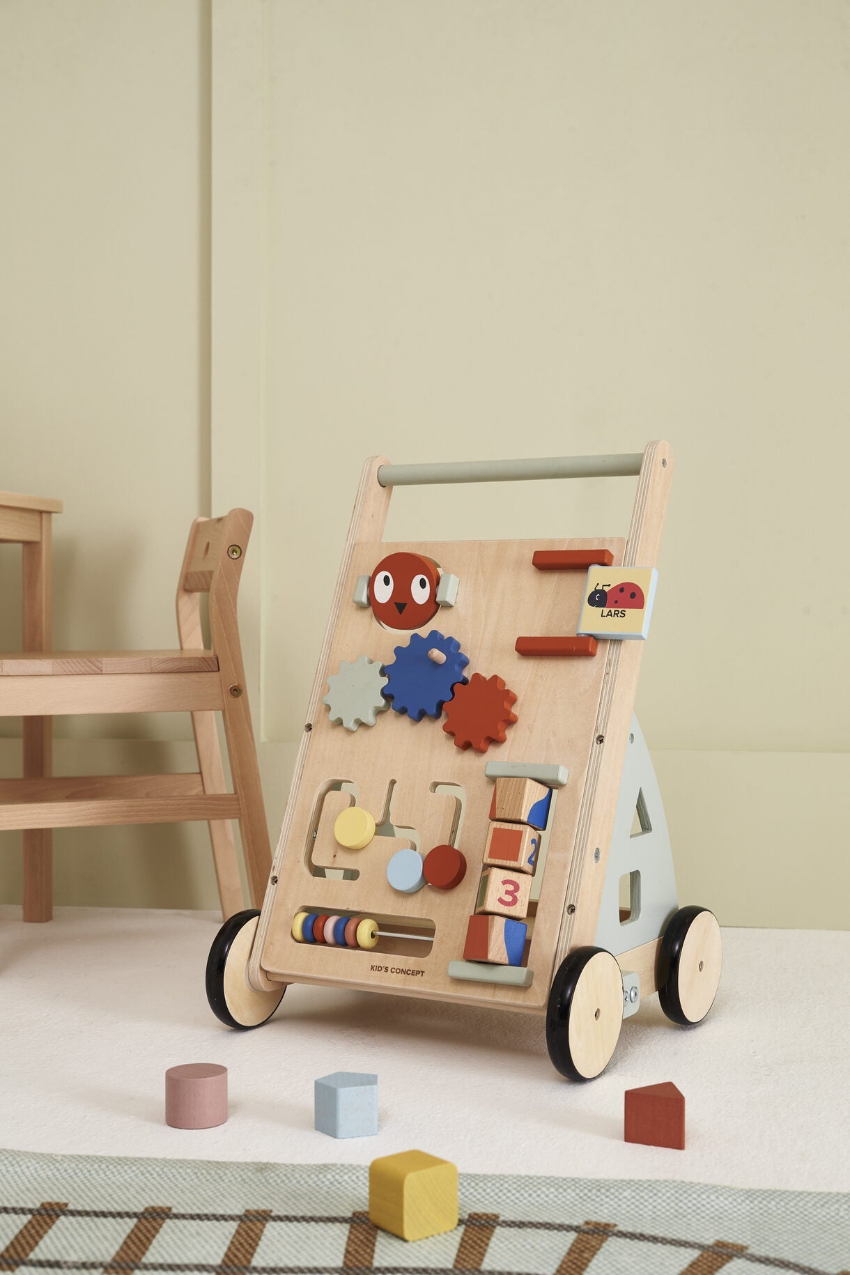 Kids Concept Multi Activity Wooden Baby Walker at Bygge Bo Baby