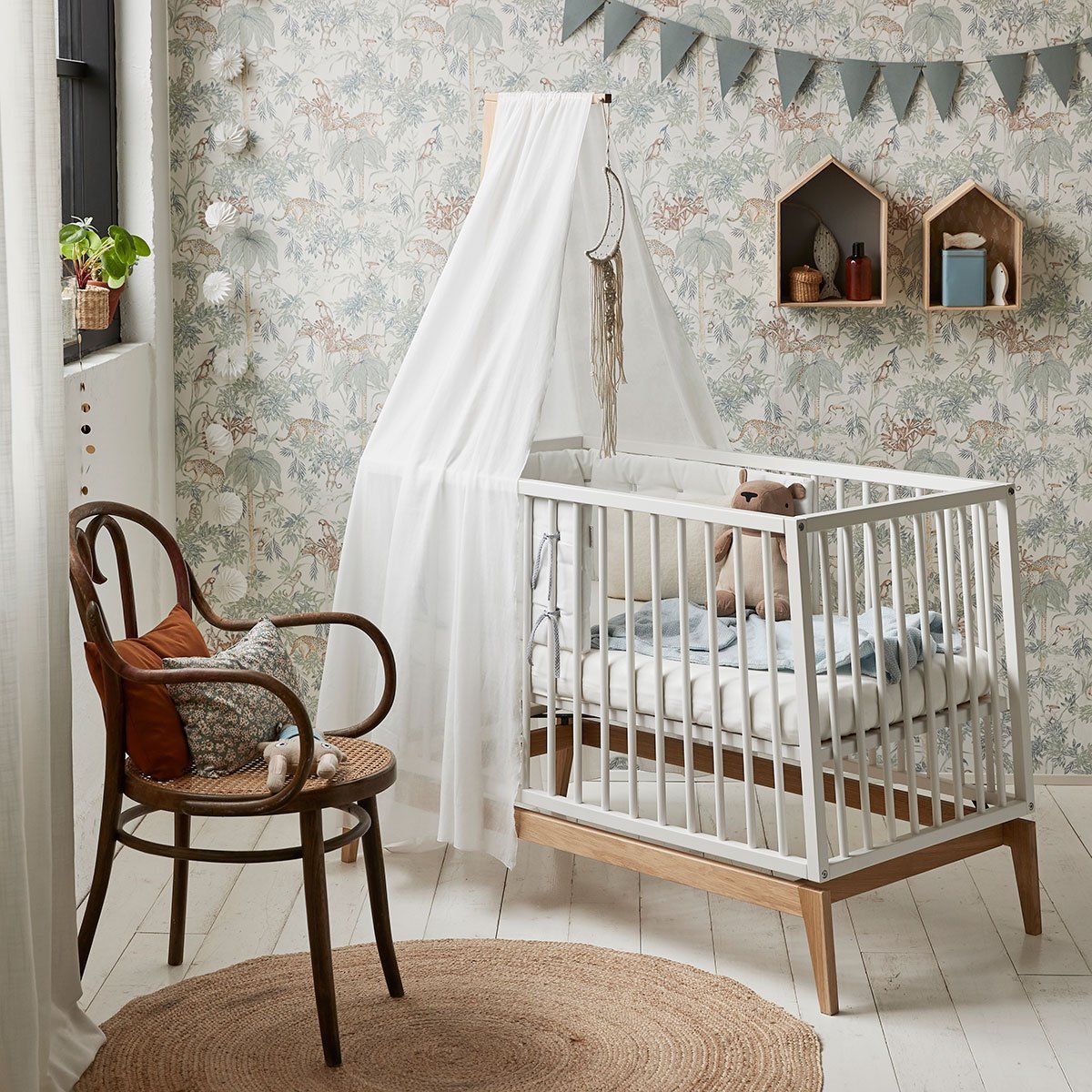 Leander Canopy for Linea and Luna baby cot at Bygge Bo Baby Kids