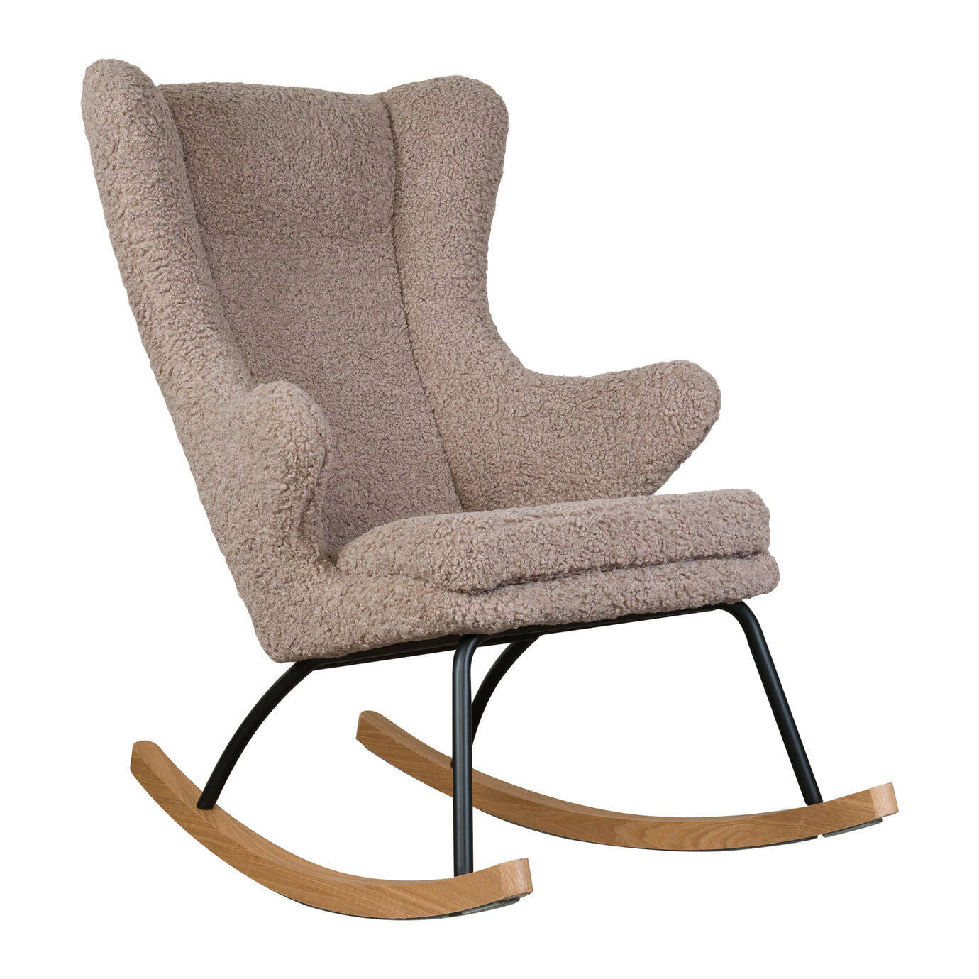 Quax Rocking Nursing Chair De Luxe Adult Size Stone at Bygge Bo Baby