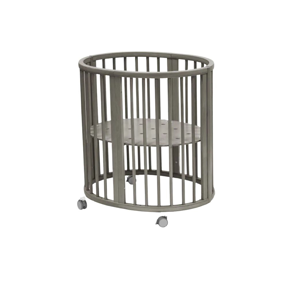 stokke sleepi mobile Stokke® Sleepi Mini Bed V3, Hazy Grey at Bygge Bo Baby Store |