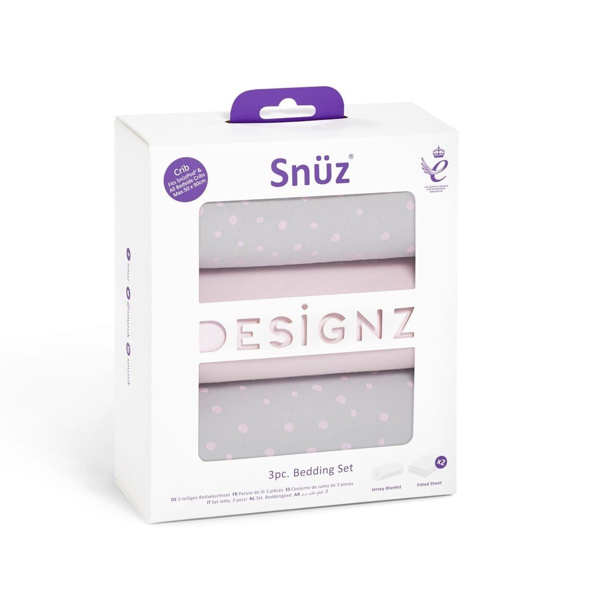 Snuz crib bedding set sale