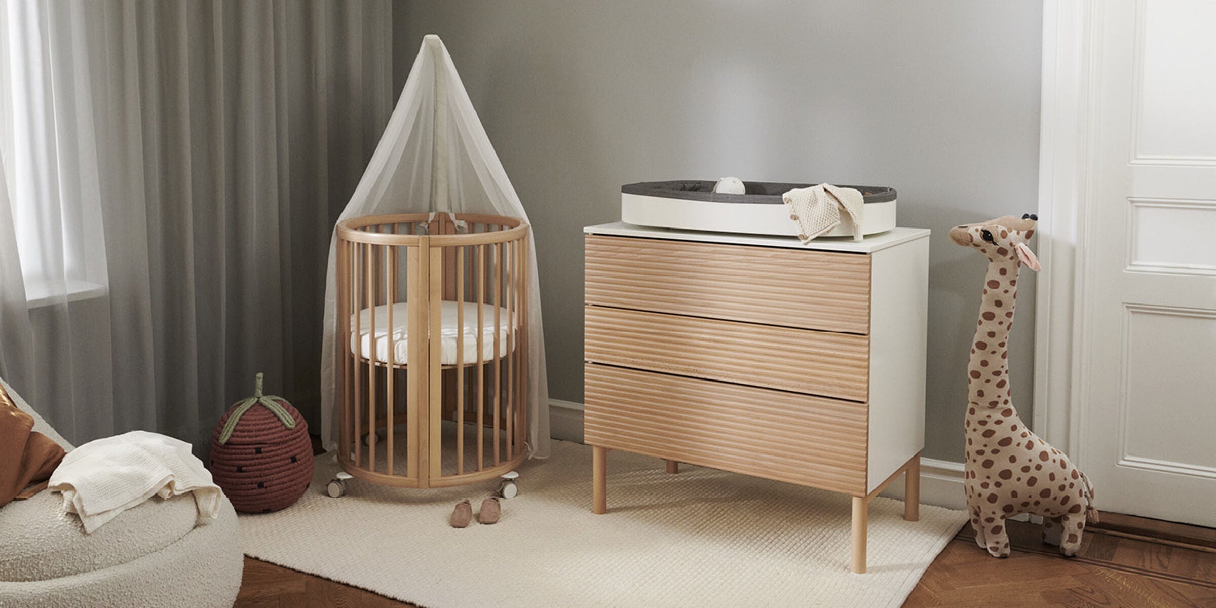 Stokke Sleepi Dresser and Changer at Bygge Bo Baby Kids Store