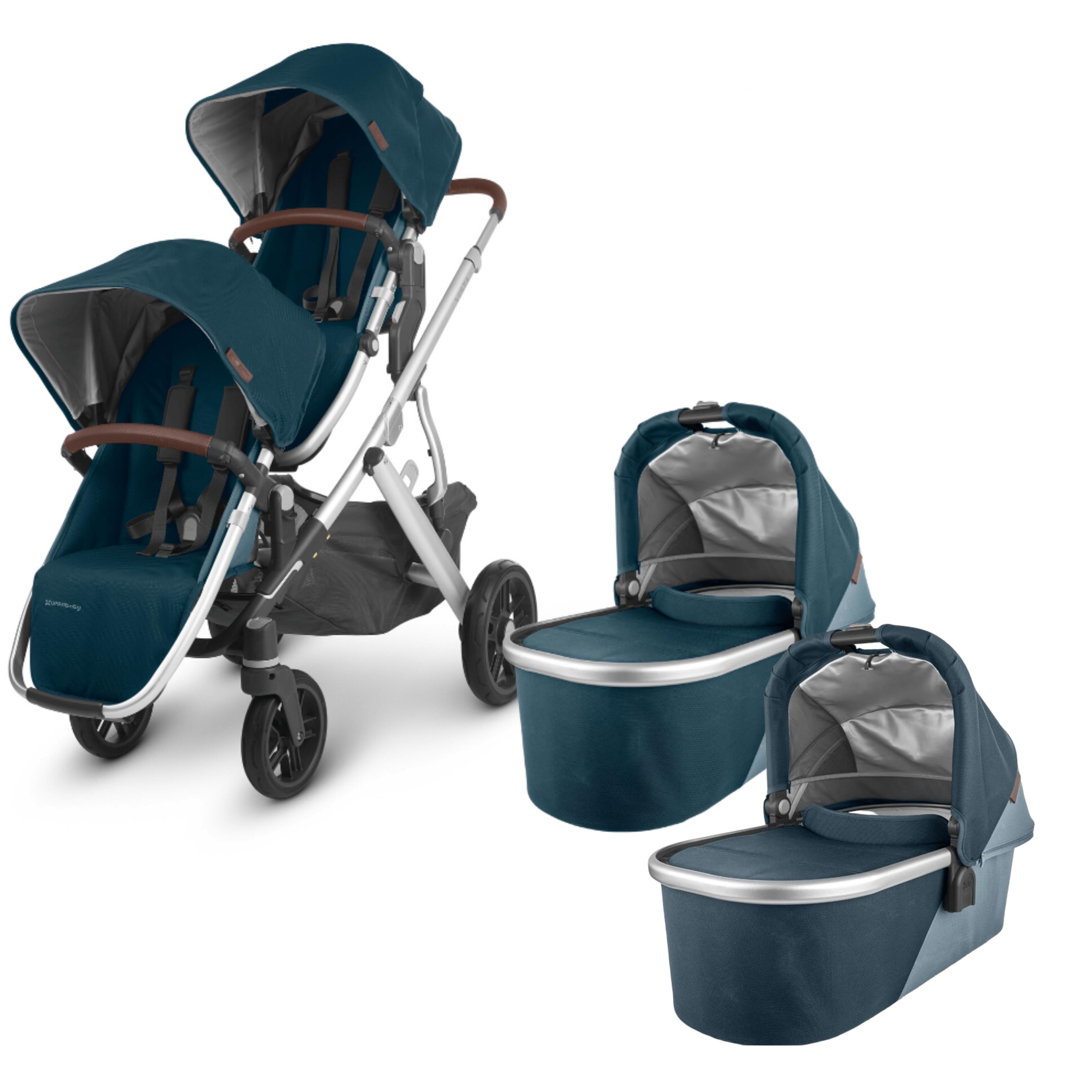 2019 uppababy vista twin travel system best sale