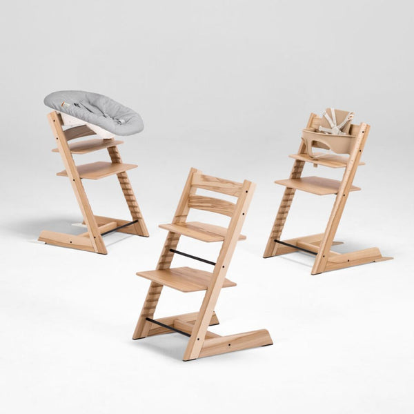 stokke chair natural Stokke, Tripp Trapp® Chair, Wild Wood (Limited Edition) at Bygge Bo