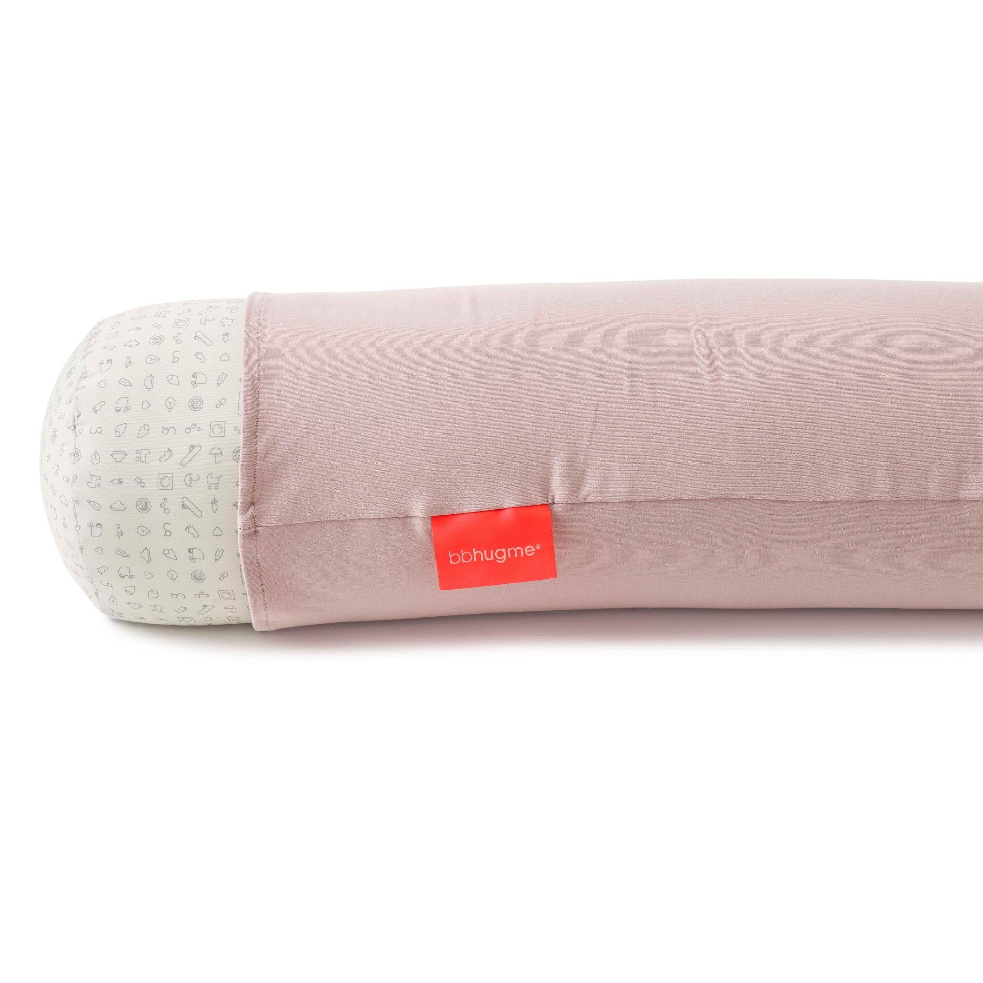 bbhugme Pregnancy Pillow - Eucalyptus/Coral