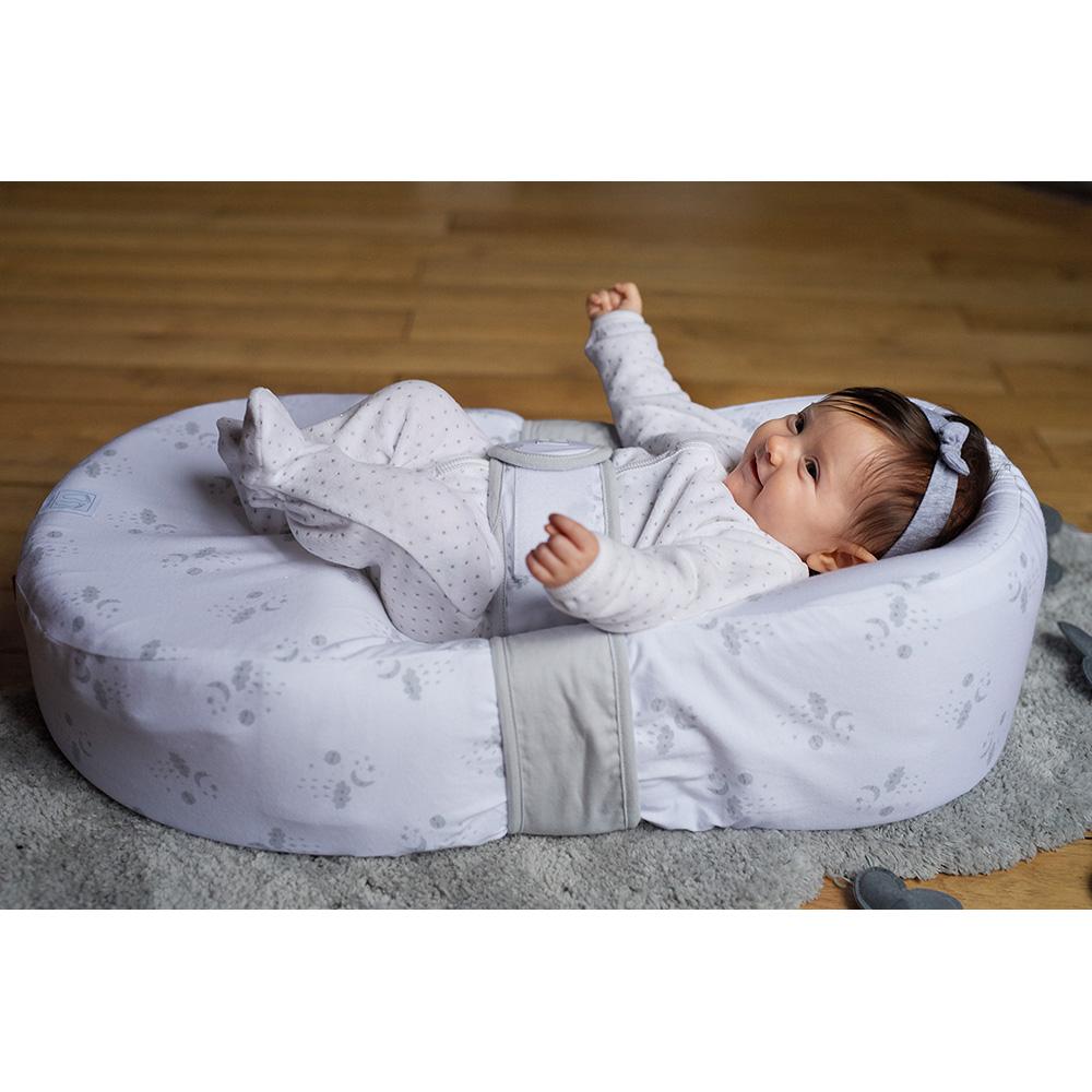 Red Castle Cocoonababy Nest And Two Fitted Sheets, White