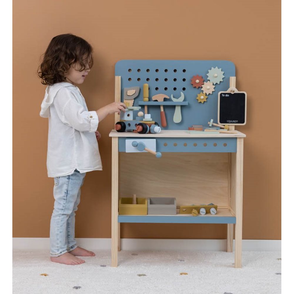 Little Dutch, Wooden Toy Work Bench at Bygge Bo Baby & Kids Store